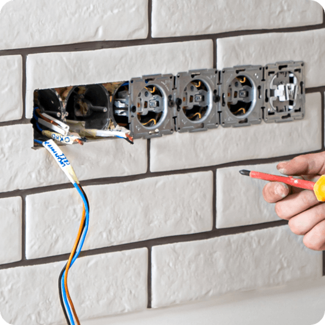 Монтаж электропороводки